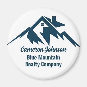 Mountain Real Anwesen Company Custom Marketing Magnet