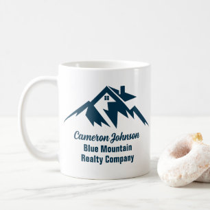 Mountain Real Anwesen Company Custom Realtor Kaffeetasse