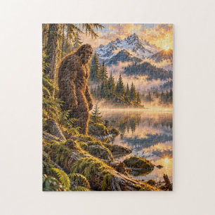 Mountain Reflections Bigfoot-Puzzle Puzzle