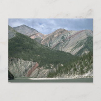 Mountain River and Mackenzie Mountains, NWT, Canad Postkarte