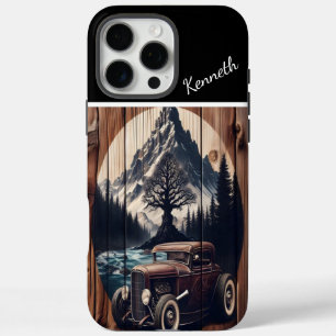 Mountain Road Hot Rod iPhone 16 Pro Max Hülle