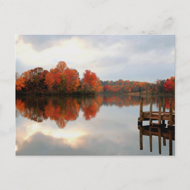 Mountain Run Lake Postkarte (Vorderseite)