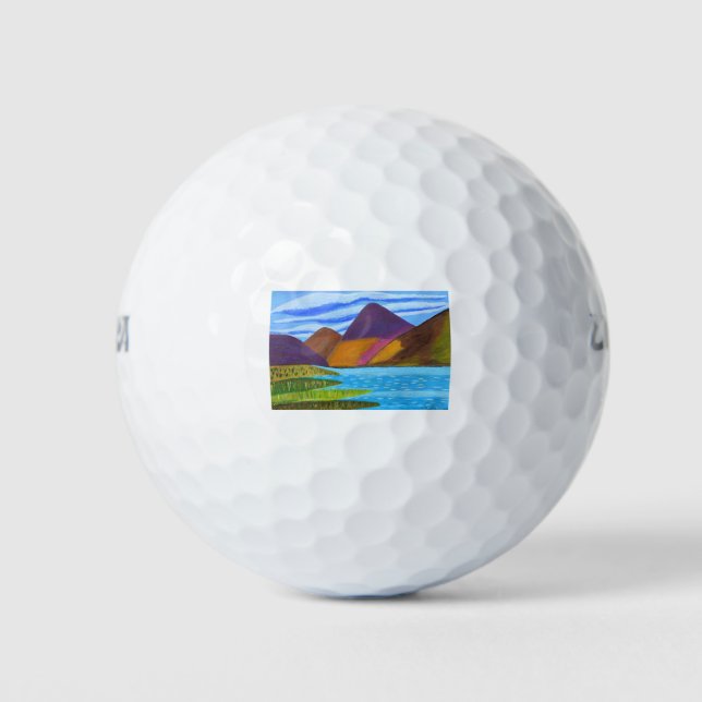 Mountain Scenery .JPG Golfball (Vorderseite)