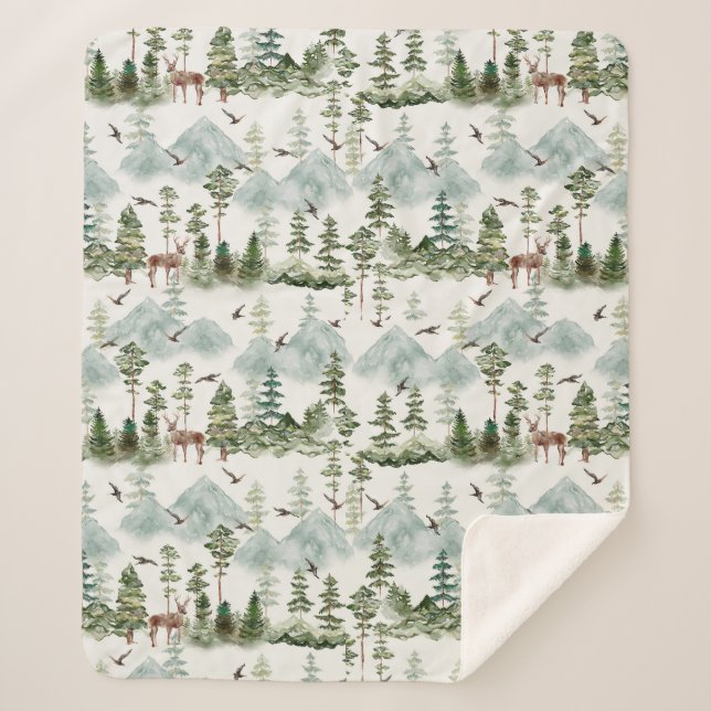 Mountain Sherpa Blanket Sherpadecke (Vorderseite)