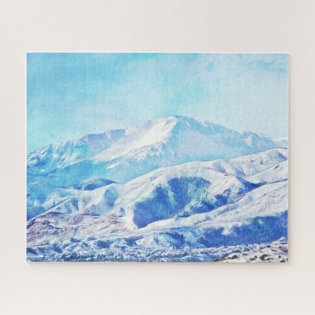 Mountain Snow Colorado Puzzle (Horizontal)