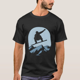 Mountain Snowboarder Snowboard Ski Man Frauen Kind T-Shirt