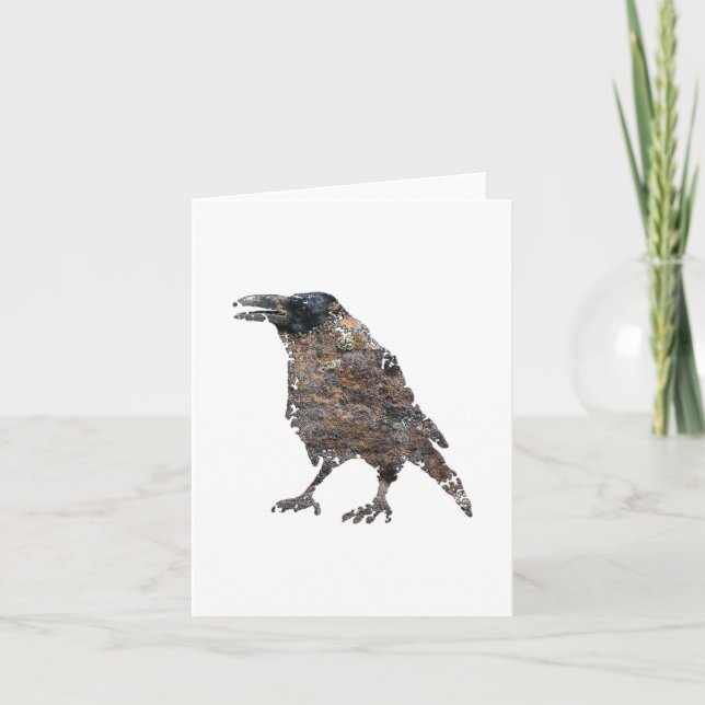 Mountain Spirit Crow Karte (Vorderseite)