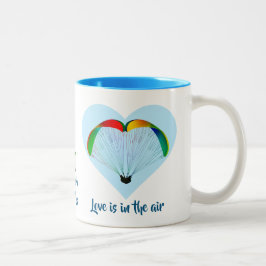 Mountain Sports Liebe ist in der Luft Personalisie Zweifarbige Tasse