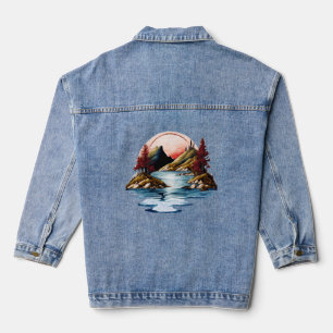 Mountain Stream Dream Denim Jacket Jeansjacke