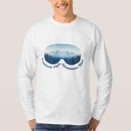 Mountain Style, Abenteuerlust: Ski Goggle T-Shirt