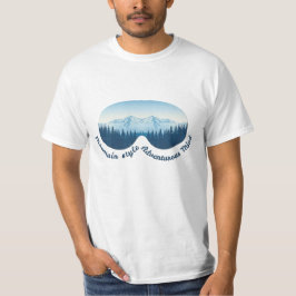 Mountain Style, Abenteuerlust: Ski Goggle T-Shirt