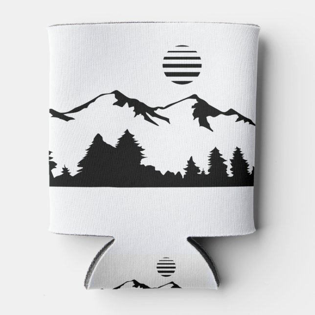 Mountain Sun Design Dosenkühler (Vorderseite)