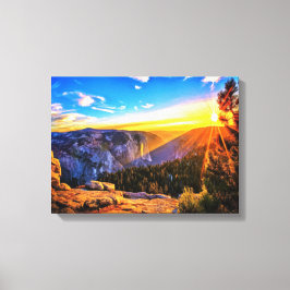 Mountain Sunrise Leinwanddruck