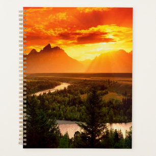 Mountain Sunset Planer