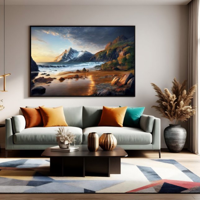 Mountain Sunset Poster (Von Creator hochgeladen)