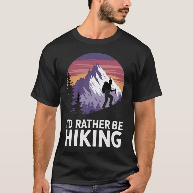 Mountain Sunset T-Shirt (Vorderseite)