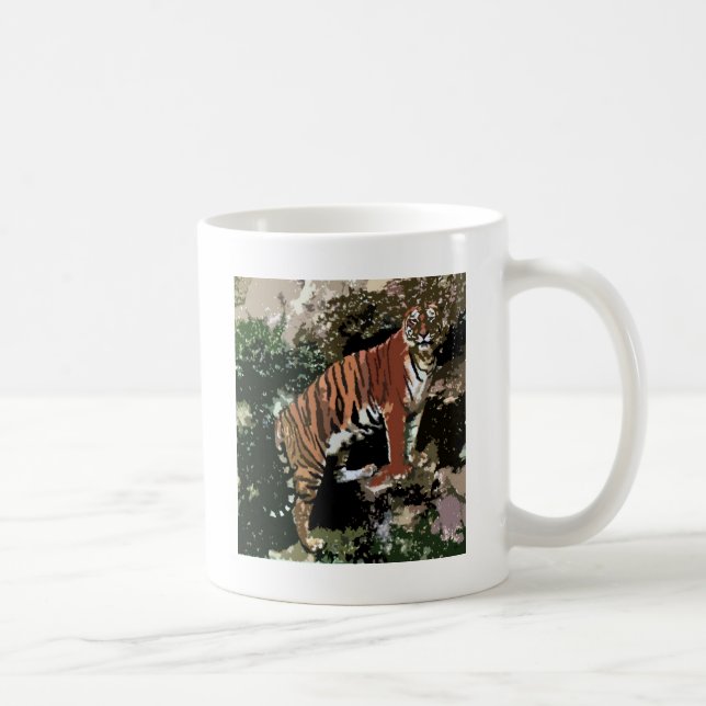 Mountain Tiger Tasse (Rechts)