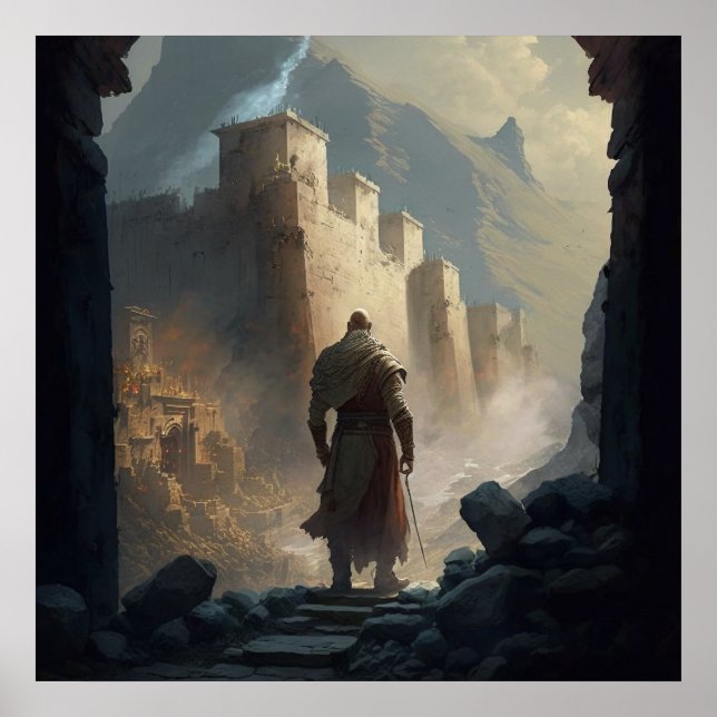 Mountain Town Siege Poster (Vorne)