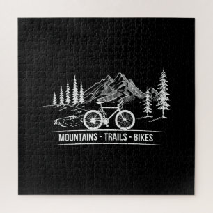 Mountain Trail Bikes - Radfahrer Rad fahren Puzzle