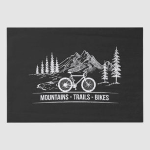 Mountain Trail Bikes - Radfahrer Rad fahren Seidenpapier