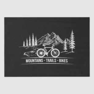 Mountain Trail Bikes - Radfahrer Rad fahren Seidenpapier