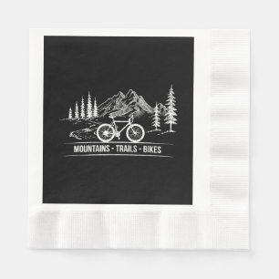 Mountain Trail Bikes - Radfahrer Rad fahren Serviette
