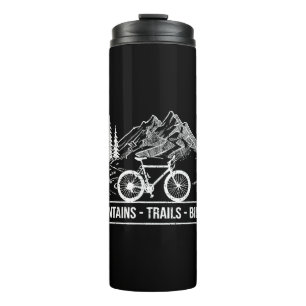Mountain Trail Bikes - Radfahrer Rad fahren Thermosbecher