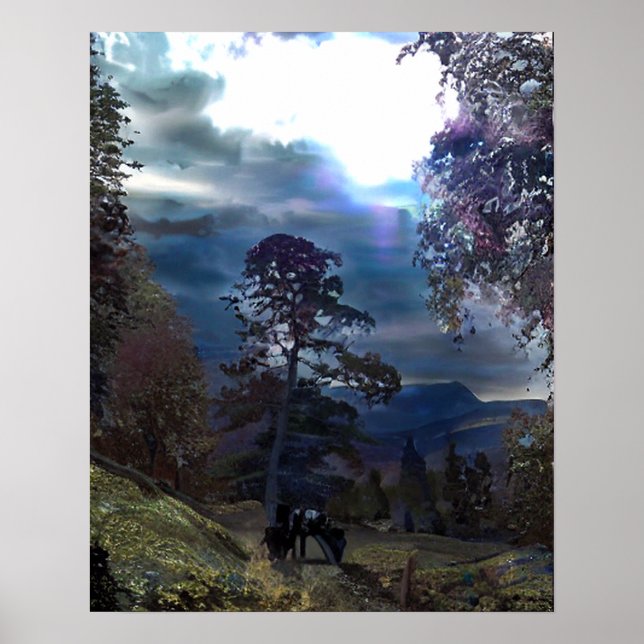 MOUNTAIN TRAIL POSTER (Vorne)