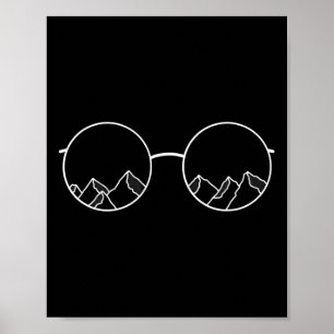 Mountain Travel Sungles Mutter-Erde-Gipfel Poster