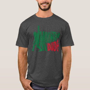 Mountain Typ lustiger Sasquatch Rock On Wandern fa T-Shirt