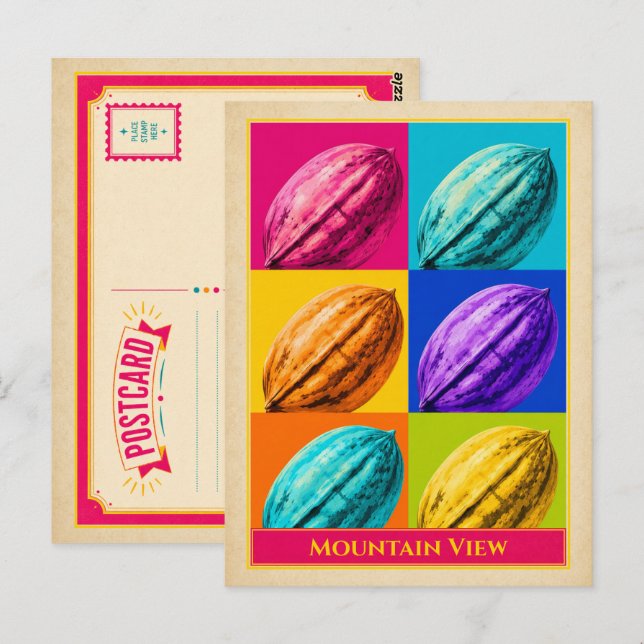 Mountain View Ansichtskarte Arkansas Pecan Vintage Postkarte (Vorne/Hinten)