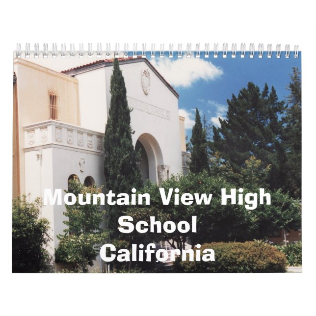 Mountain View Highschool Siebzigerjahre - 80er Kalender (Titelbild)
