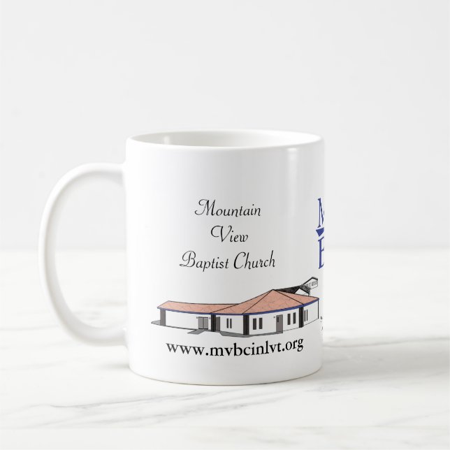 Mountain View Kaffee-Tasse Kaffeetasse (Links)