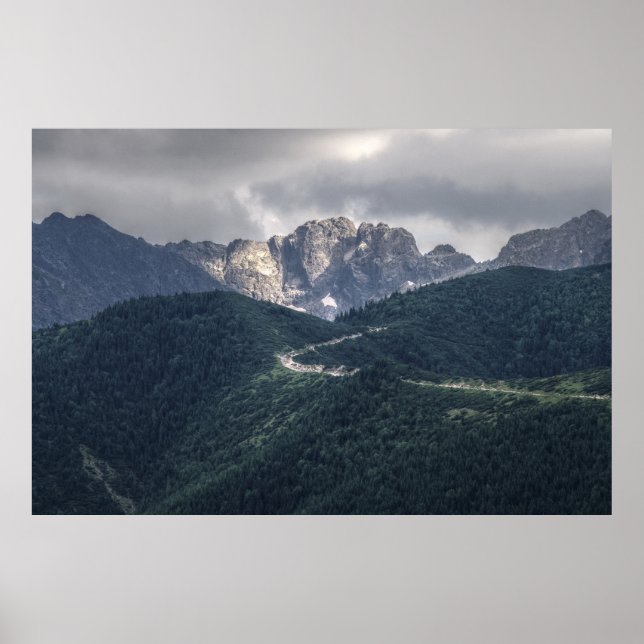 Mountain View Poster (Vorne)