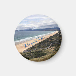 Mountain views magnet