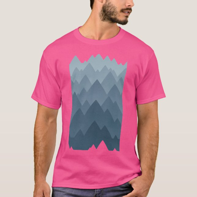 Mountain Vista Gray T-Shirt (Vorderseite)