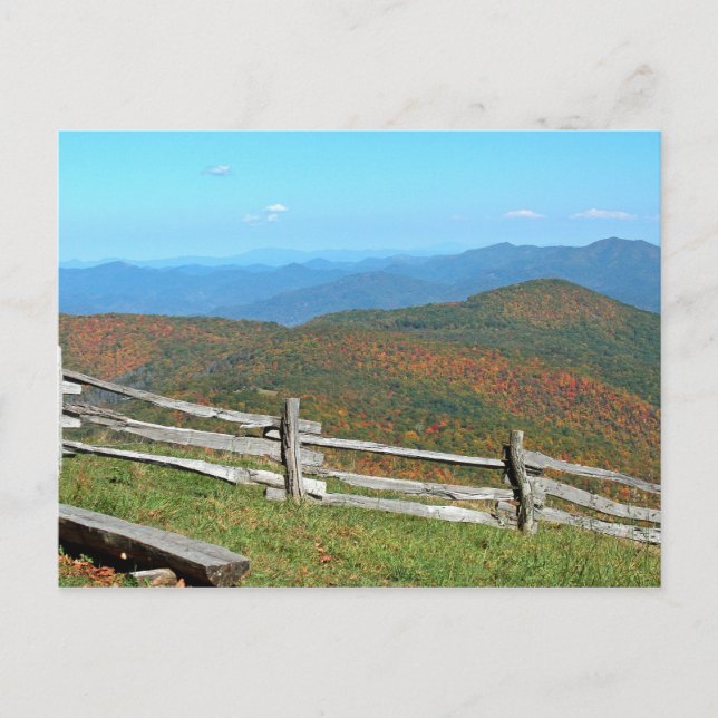 Mountain Vista Postkarte (Vorderseite)