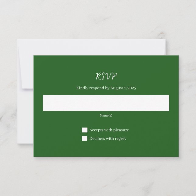 Mountain Wedding Invitation Response Card Dankeskarte (Vorderseite)