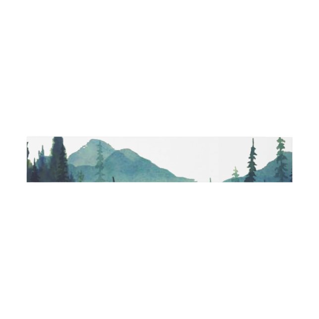 Mountain Wedding Matching Einladung Bly Band (Flach)