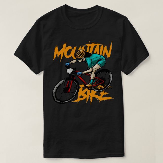 Mountainbike 2 T-Shirt (Design vorne)