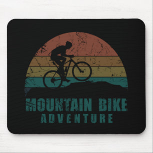 Mountainbike-Abenteuer auf dem Mtb Mousepad