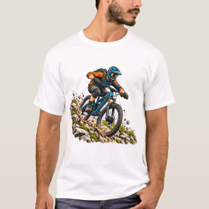 Mountainbike-Abenteuer für MTB-Fahrer T-Shirt