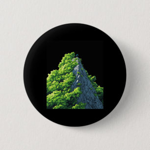 Mountainbike-Abenteuer Outdoor-Enthusiast Button