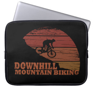 Mountainbike-Abfahrt Laptopschutzhülle