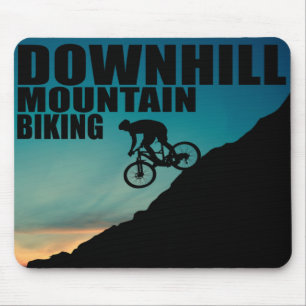 Mountainbike-Abfahrt Mousepad