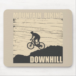 Mountainbike-Abfahrt Mousepad