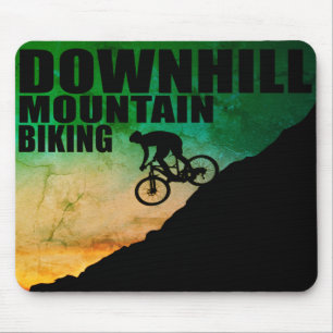 Mountainbike-Abfahrt Mousepad