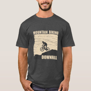 Mountainbike-Abfahrt T-Shirt