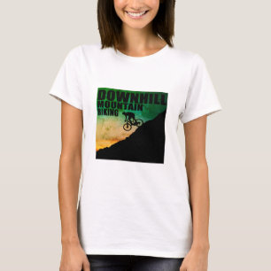 Mountainbike-Abfahrt T-Shirt
