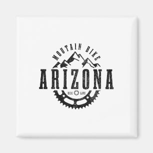 Mountainbike Arizona Mtb Downhill-Fahren Vintage Magnet